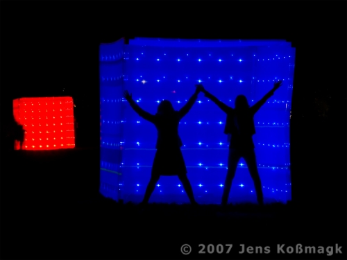 Color Cubes - Posieren im Gegenlicht