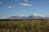 Mount Tongariro & Mount Ngauruhoe, Tongariro Nationalpark, Neuseeland Fotokalender September 2009