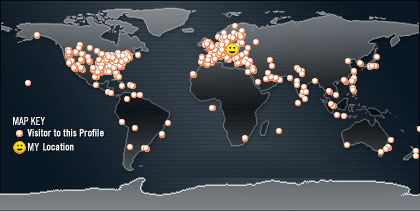 MyWorldVisitorMap