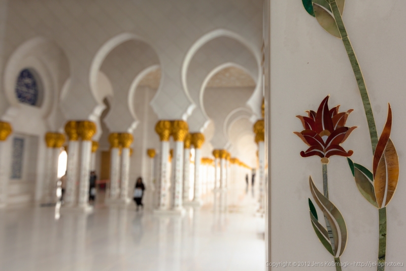 Schaich-Zayid-Moschee - Säulengang V