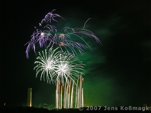 Feuerwerk - Pyronale 2007 - 13