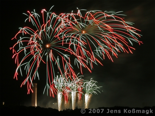 Feuerwerk - Pyronale 2007 - 09