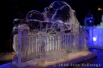 Reichstag als Eisskulptur